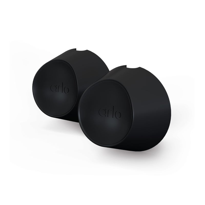 ARLO حوامل حائط مغناطيسية من أرلو - ملحق معتمد من أرلو - مجموعة من 2، للاستخدام الداخلي أو الخارجي، تعمل مع كاميرات أرلو برو 5S 2K، برو 4، برو 3، الترا 2، والترا، باللون الأسود - VMA5001 - Image 1